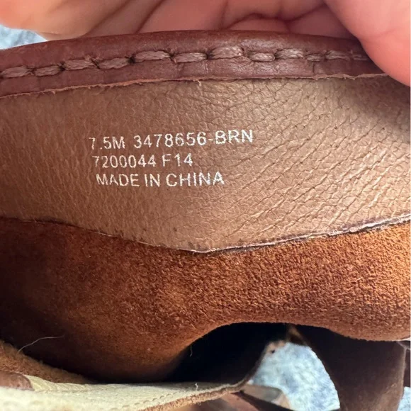 Frye Women’s Parker Brown Lace-Up Knee-High Moc Boots - Picture 7 of 16